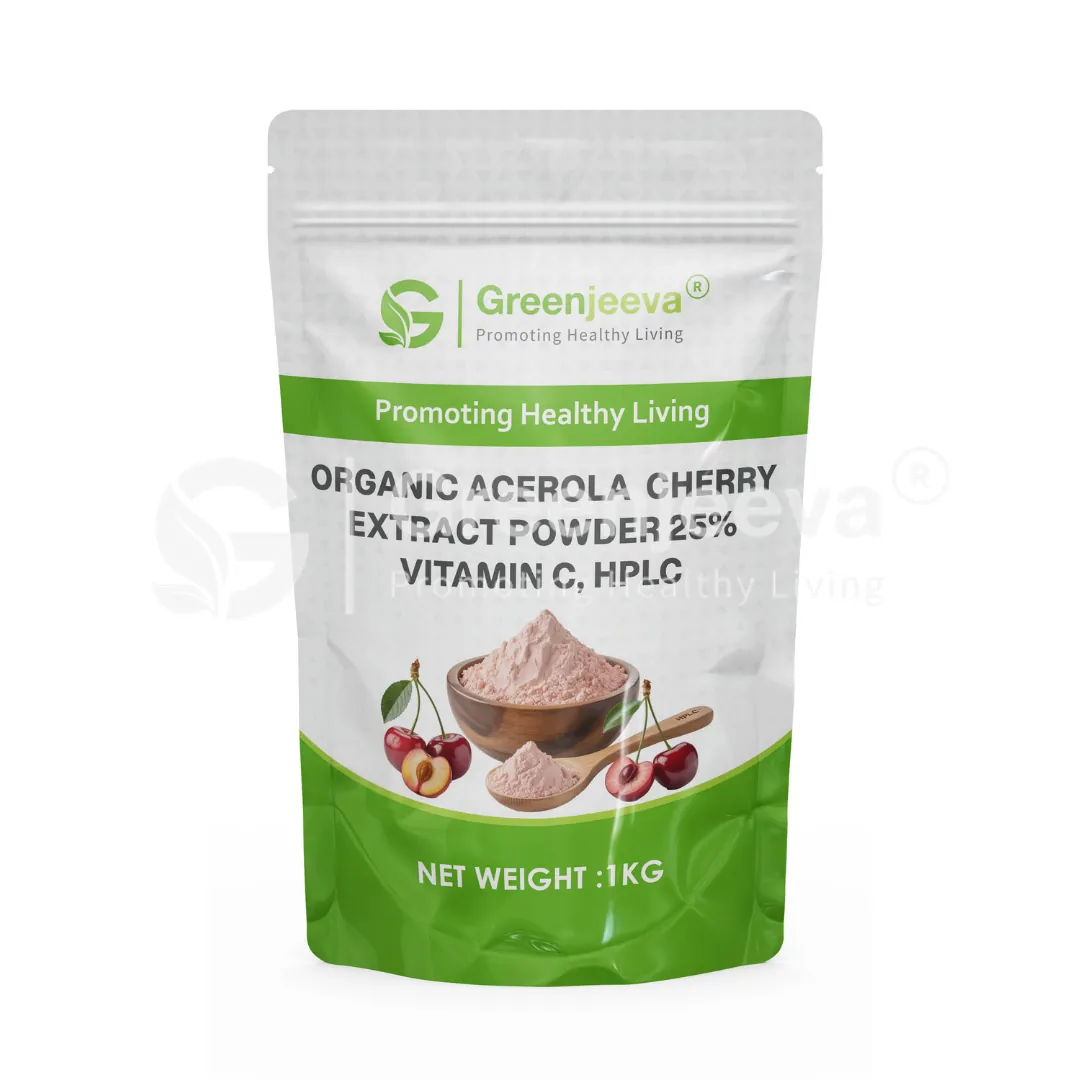 Organic Acerola Cherry Extract Powder 25 Vitamin C, HPLC Pouch Organic Acerola Cherry Extract Powder 25 Vitamin C, HPLC Pouch
